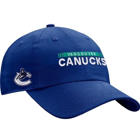 Vancouver Canucks Fanatics Authentic Pro Rink Unstructured Adjustable Cap - Picture 5 of 5